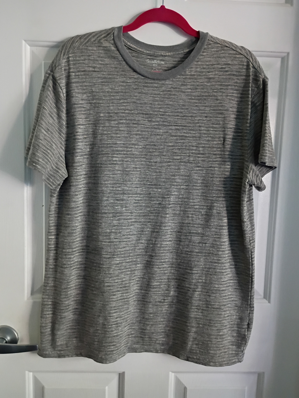 Goodfellow & Co Gray Short-Sleeve Crewneck T-Shirt